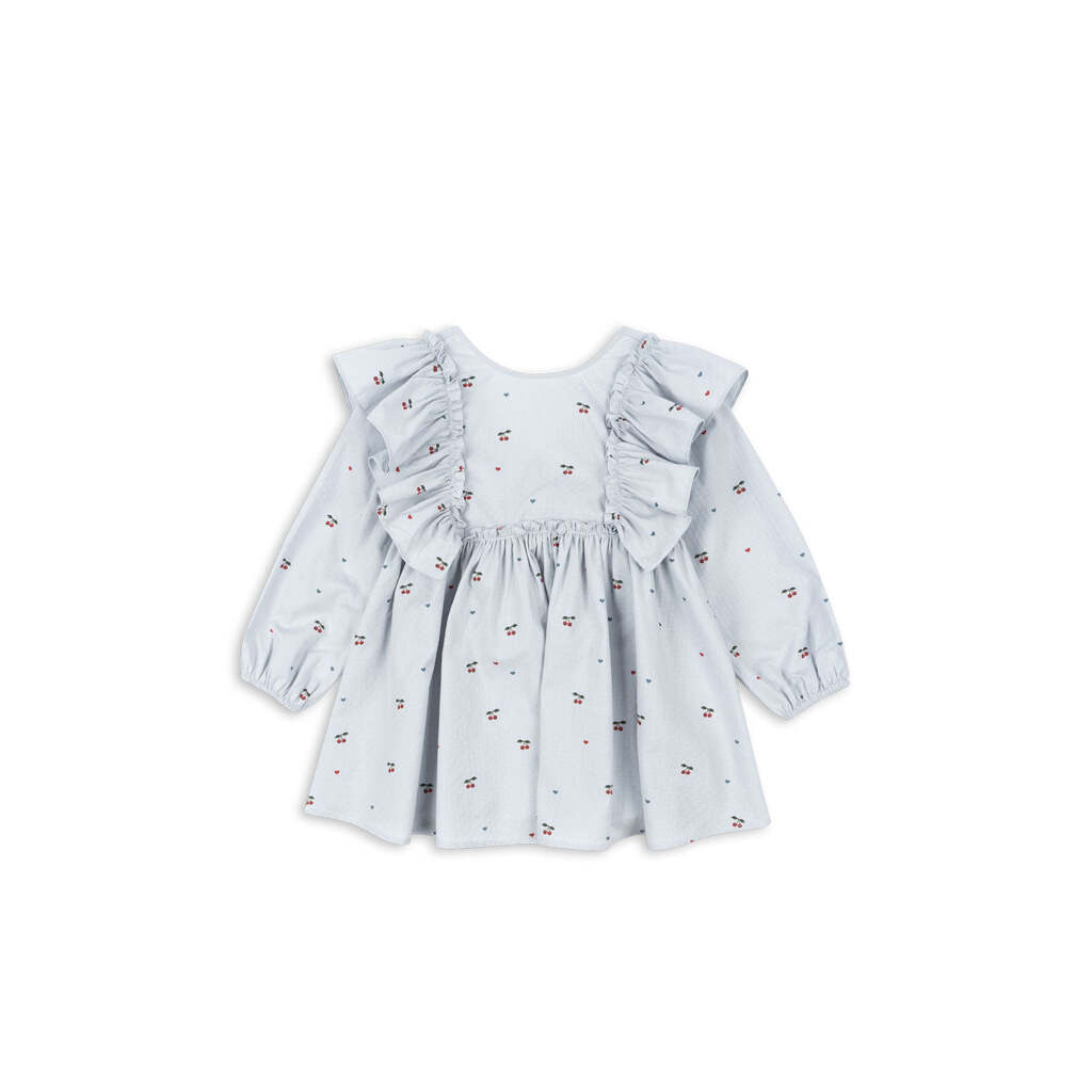 Evia Kjole, Cherry Blue Coeur, Konges Sløjd