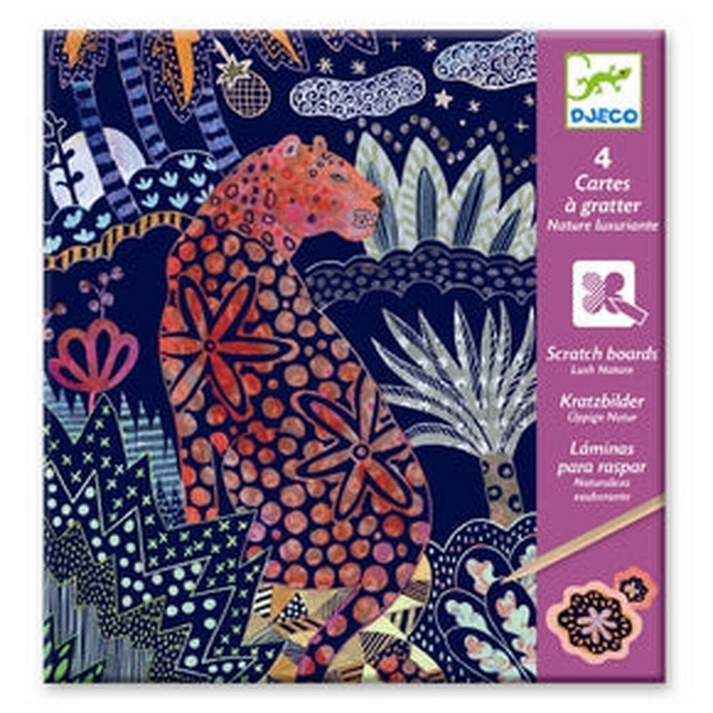 Scratch Kort, Junglen, Djeco