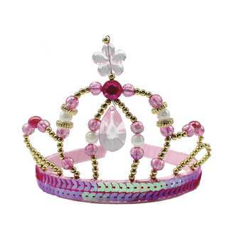 Eventyr Prinsesse Tiara i Guld og Pink, Great Pretenders