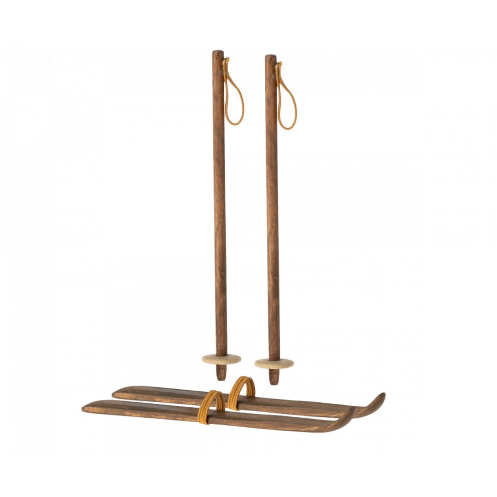 Ski og Skistave, Mor og Far mus, Maileg