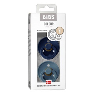 Bibs Sut Deep Space-Petrol, 2-pak, 0-6 mdr. Bibs