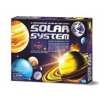 4M - 3D Solsystem Uro konstruktionssæt
