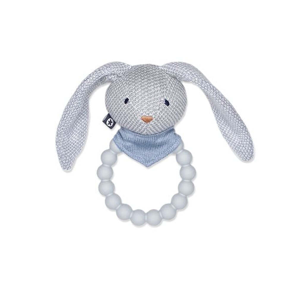 Rangle og bidering, kanin, light blue, Smallstuff