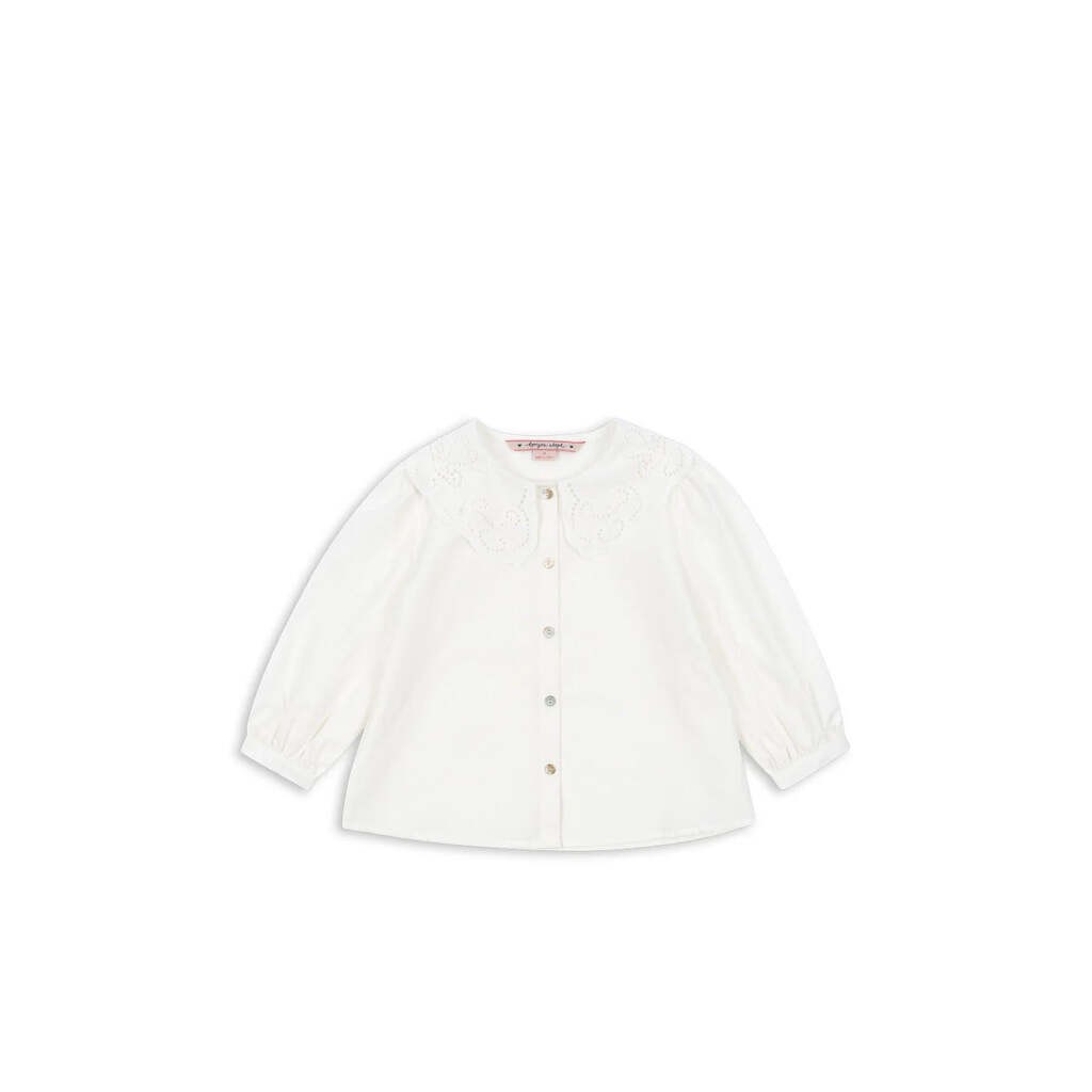 Rilo Skjorte, Optic White, Konges Sløjd