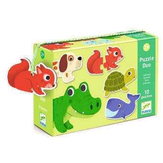 Puzzle Duo Dyr, Djeco