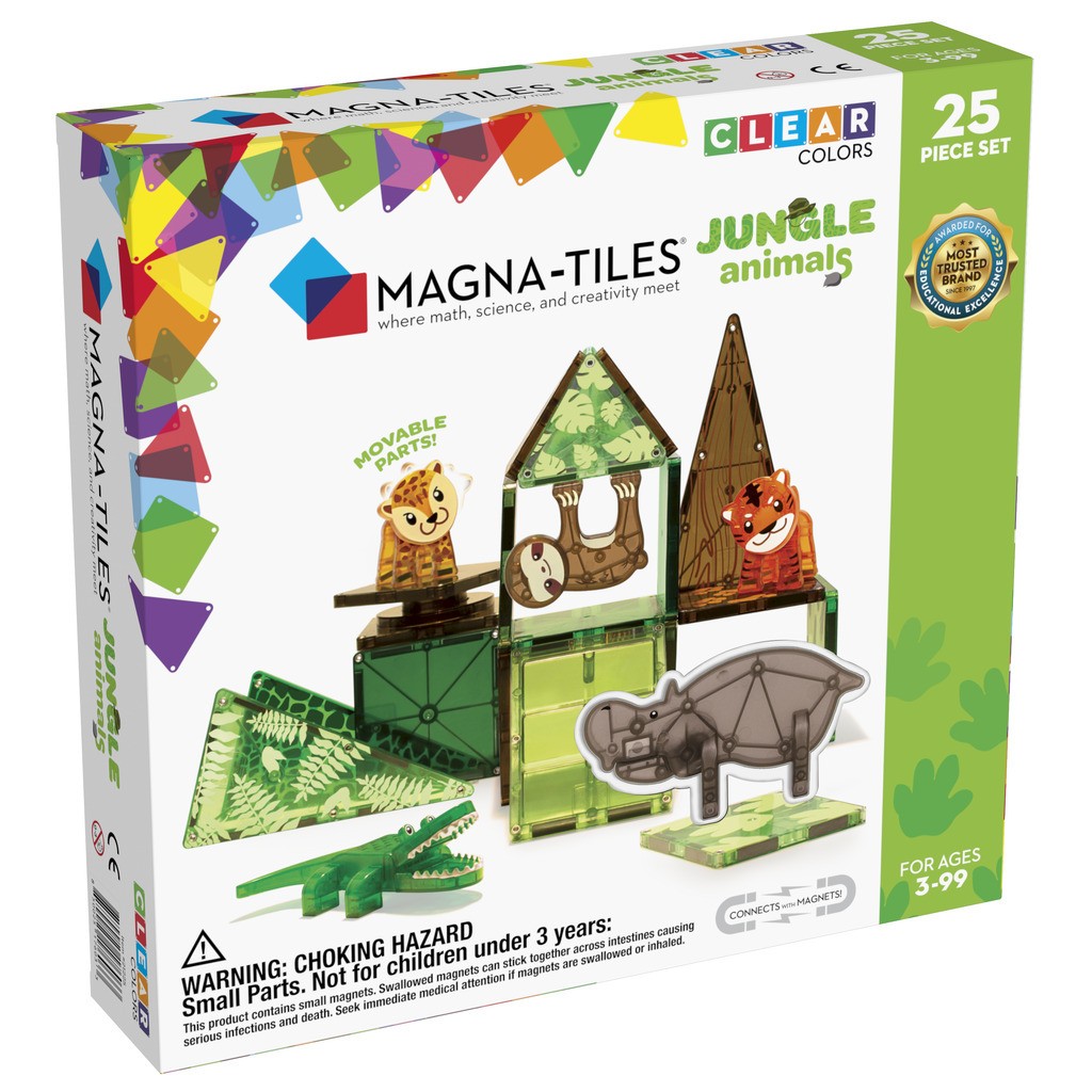 Magna-Tiles Jungle, 25 stk.