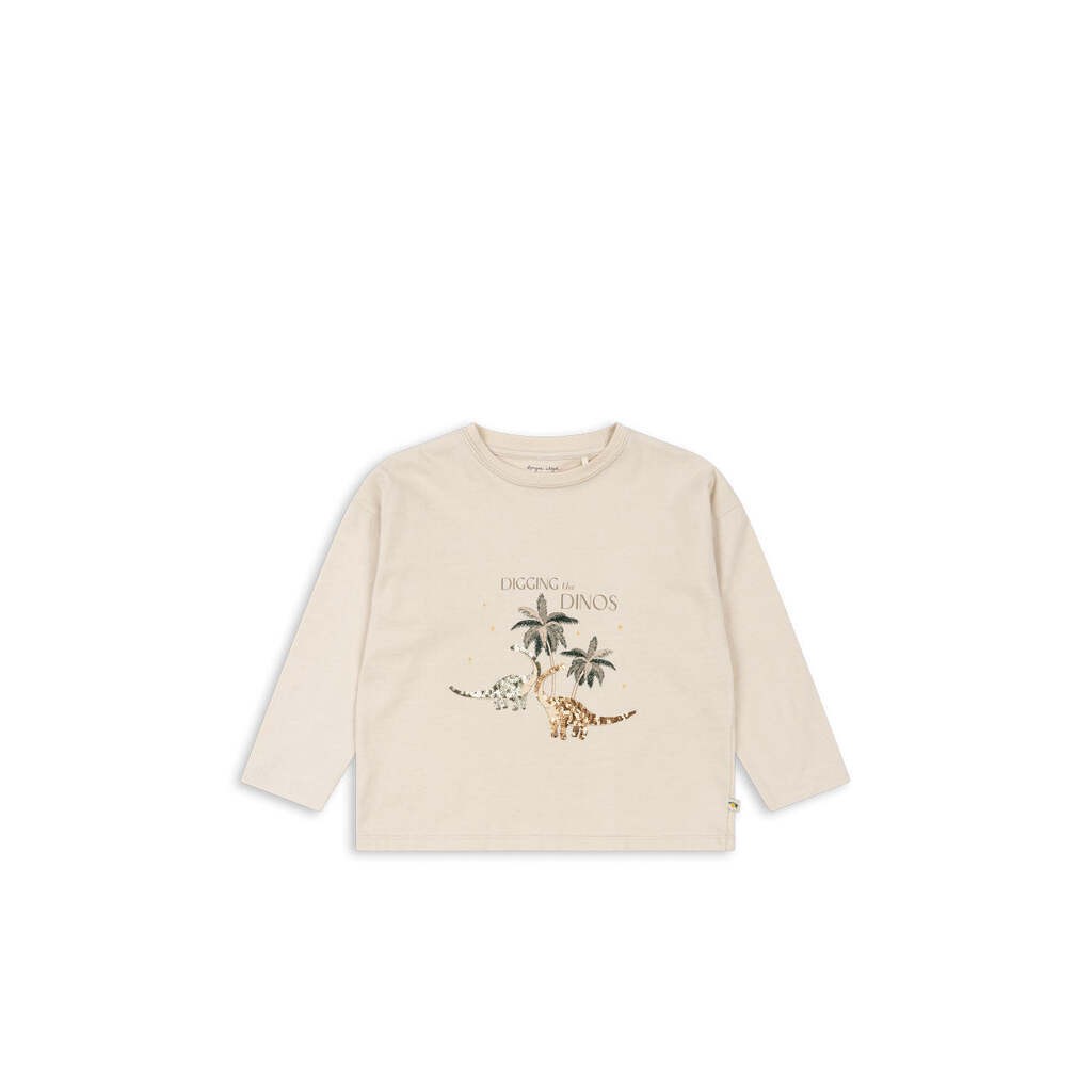 Langærmet T-shirt, French Oak, Konges Sløjd