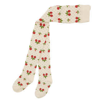 Strømpebukser, Soft White Berry, Flöss