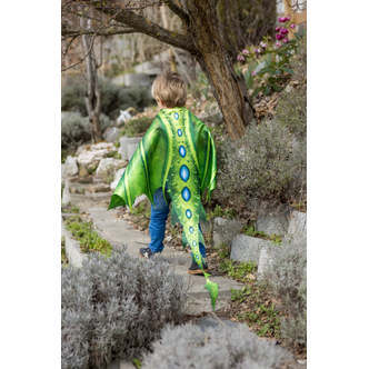 Drage Kappe med Maske, 4-6 år, Great Pretenders