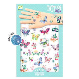 Tatoveringer, Sommerfugle, Djeco