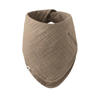 Bibs Bandana Bib, Dark Oak