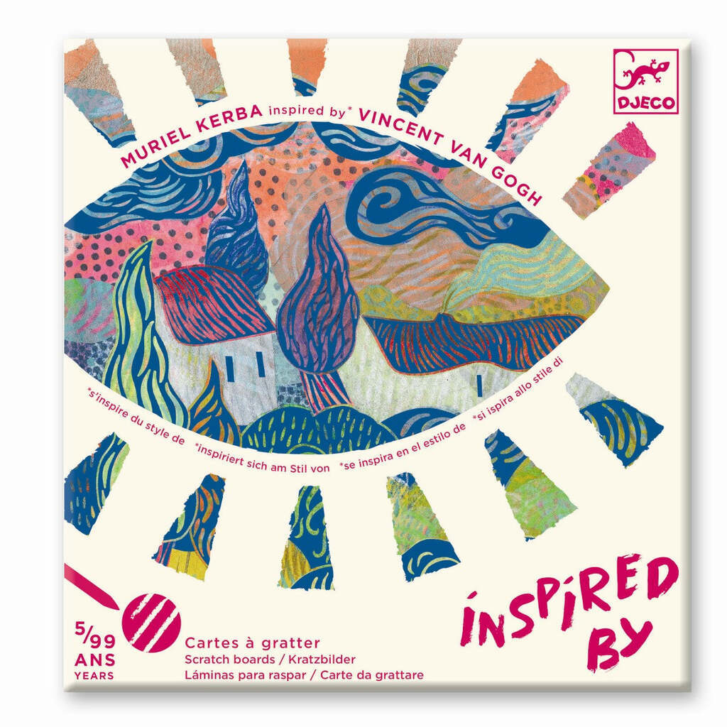 Scratch Kort, Syden, Djeco