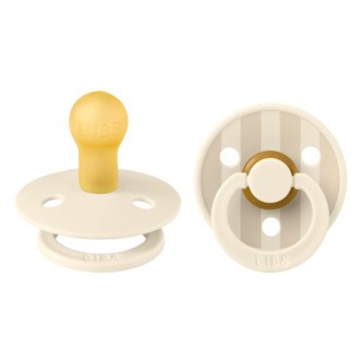 Bibs Sut, 2, Ivory/Vanilla, 2-pak, 6-18 mdr.