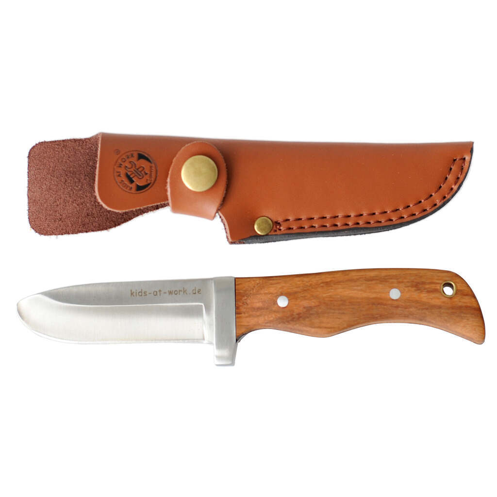 Snittekniv til børn med etui, Corvus