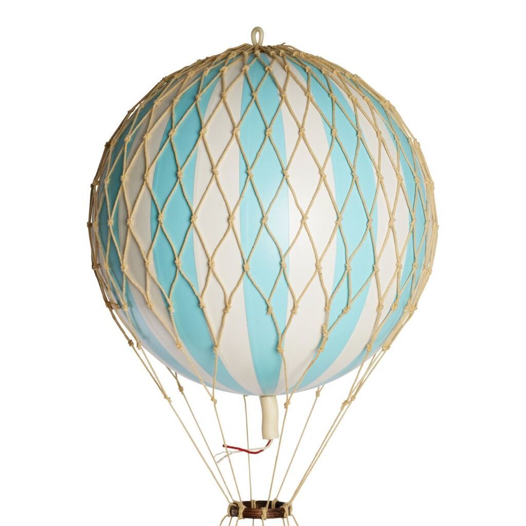 Luftballon Light Blue, 18 cm. Travels Light, Authentic Models