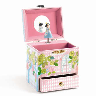 Smykkeskrin med musik, Slot, Djeco