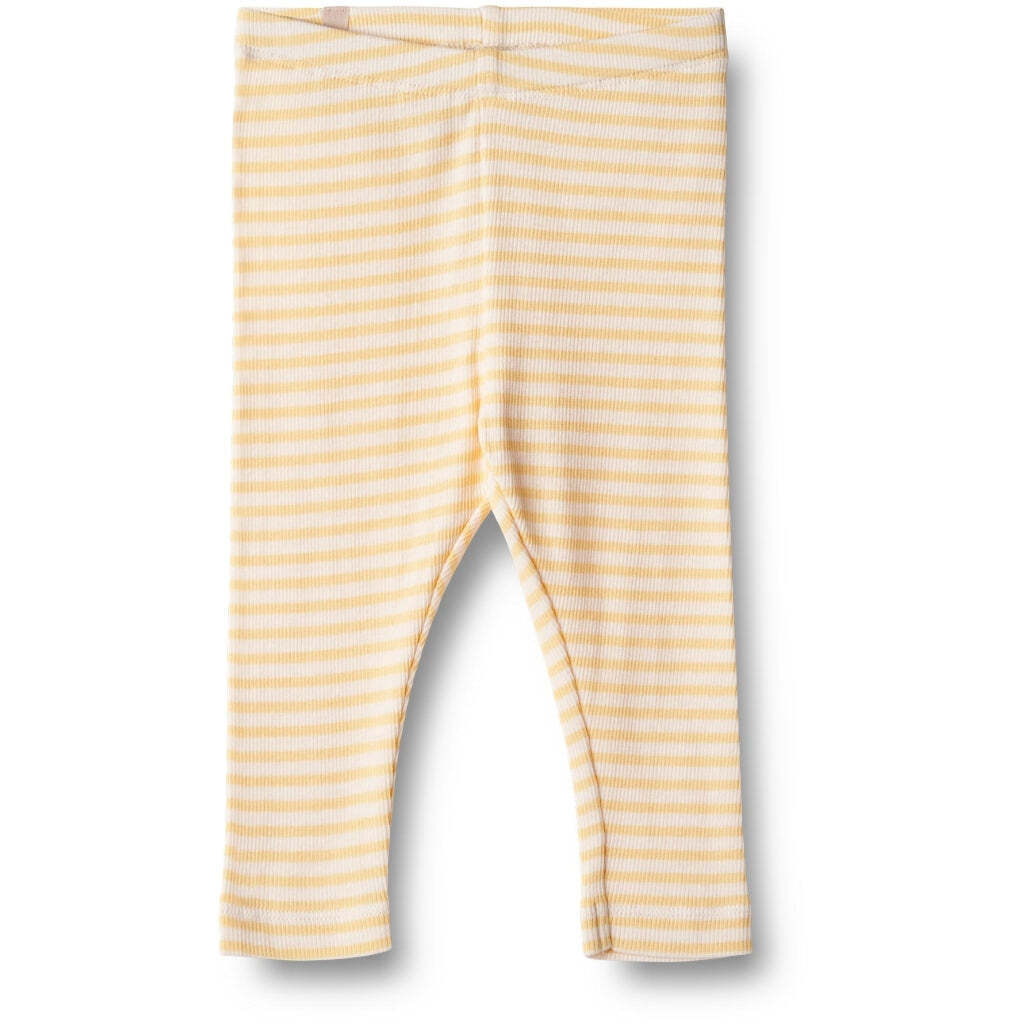 Jules Leggings, Jersey, Pale Apricot Stripe, Wheat