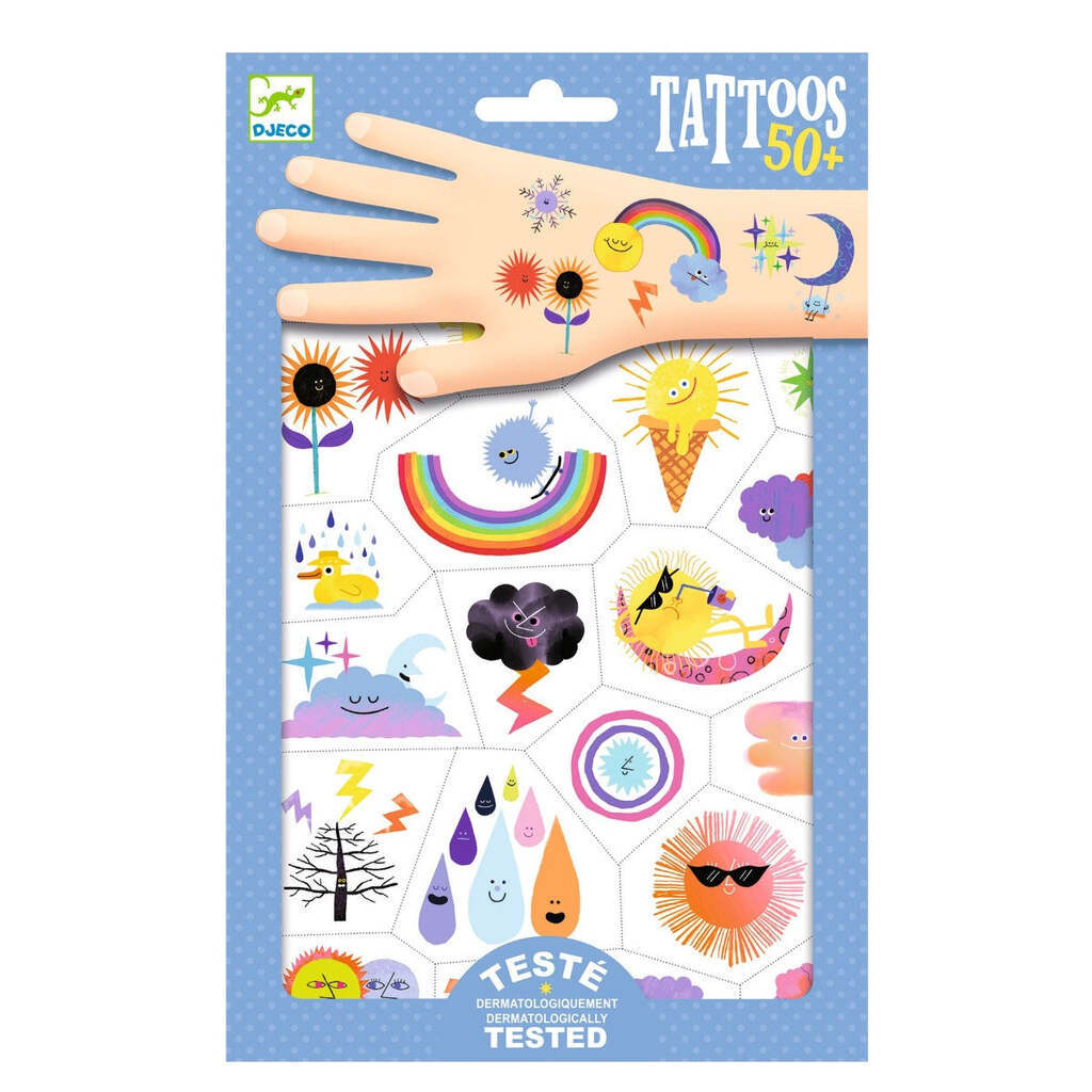 Tattoos, Sol og Vind, Djeco
