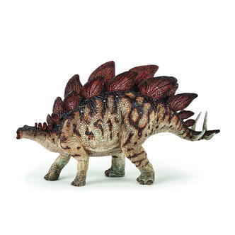 Stegosaurus Rød-Sort, Papo