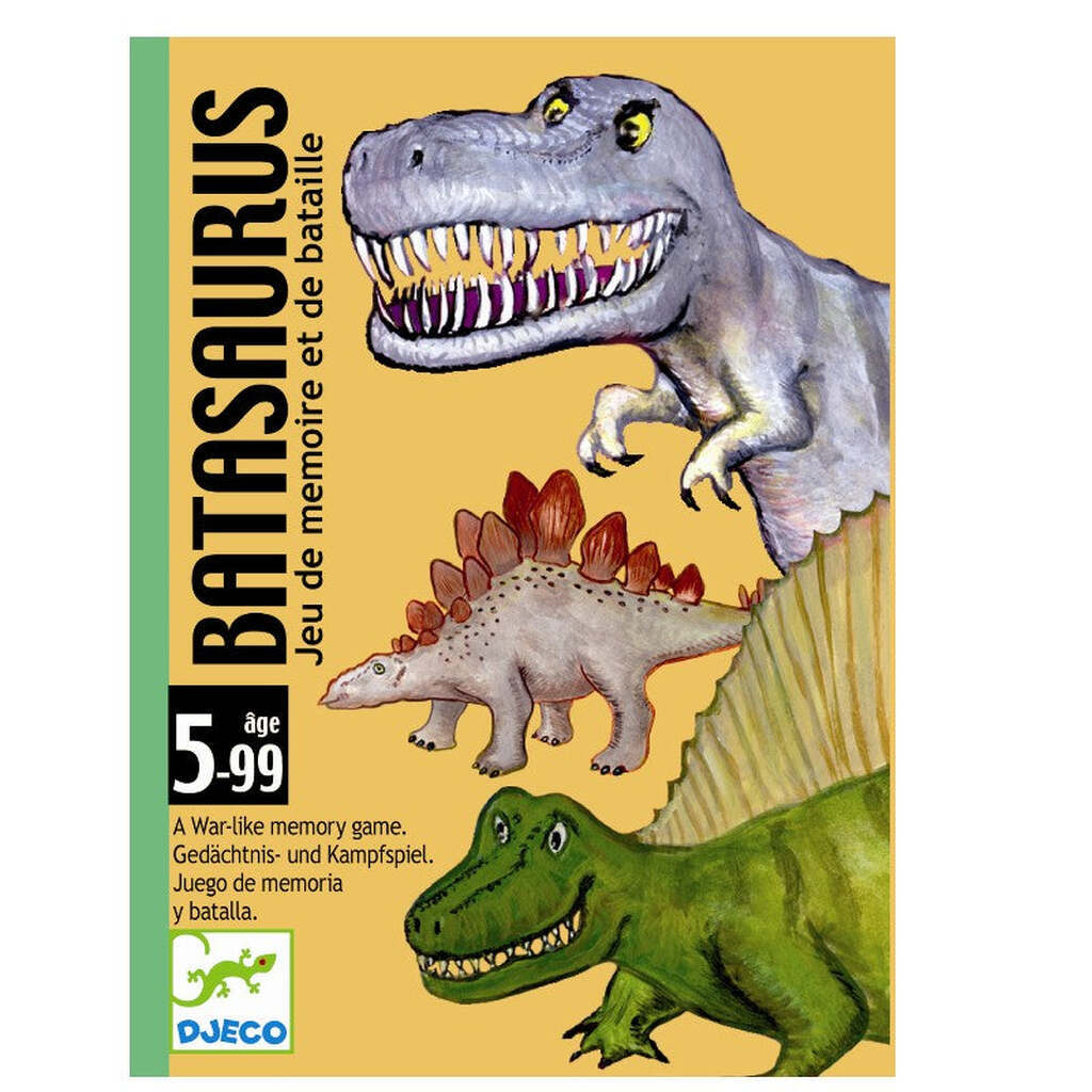 Batasaurus Kortspil Dinokrig fra Djeco