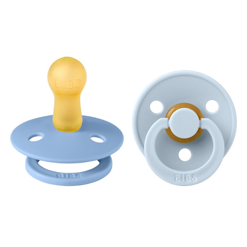 Bibs Sut, 2, Sky Blue/Baby Blue, 2-pak, 6-18 mdr. Bibs