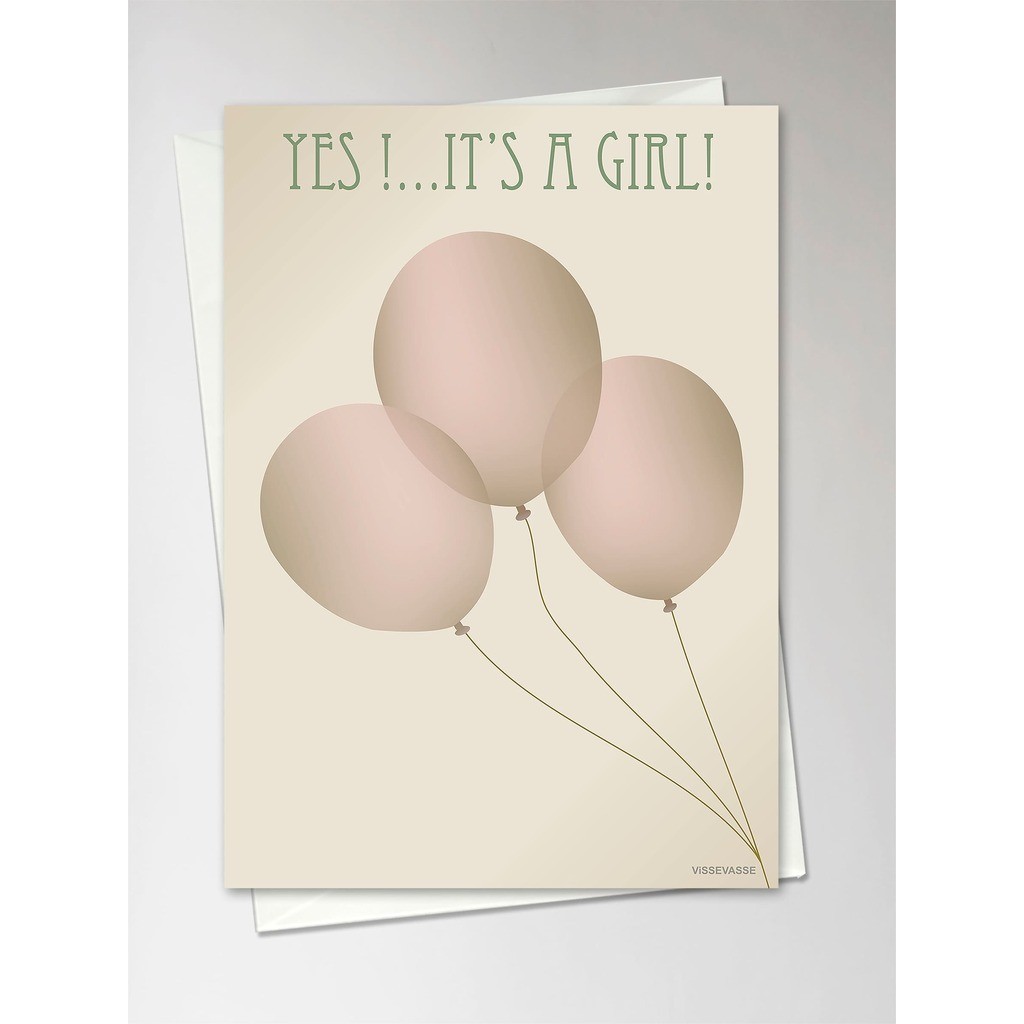 Yes It&#39;s A Girl, A6 Kort, ViSSEVASSE