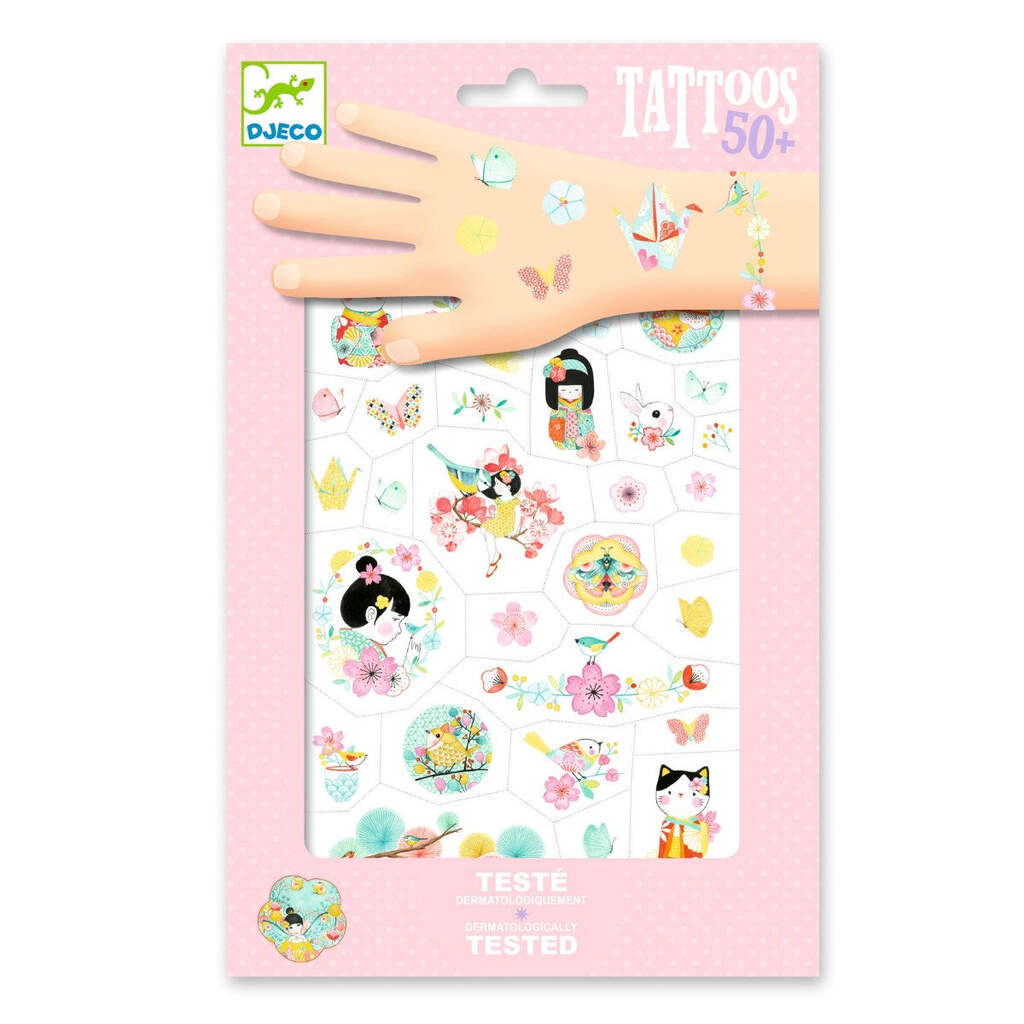 Tattoos, Sakura, Djeco