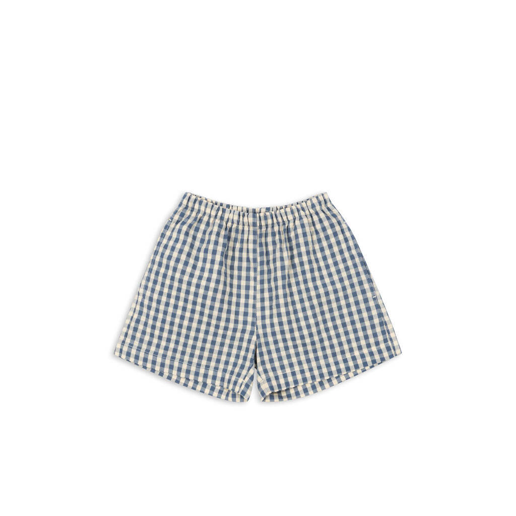 Kim shorts, Captains Blue Check, Konges Sløjd