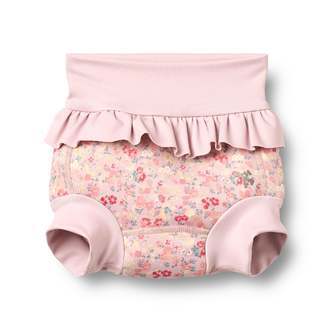 Neopren Svømmebukser, Powder Flowers and Seashell, Wheat