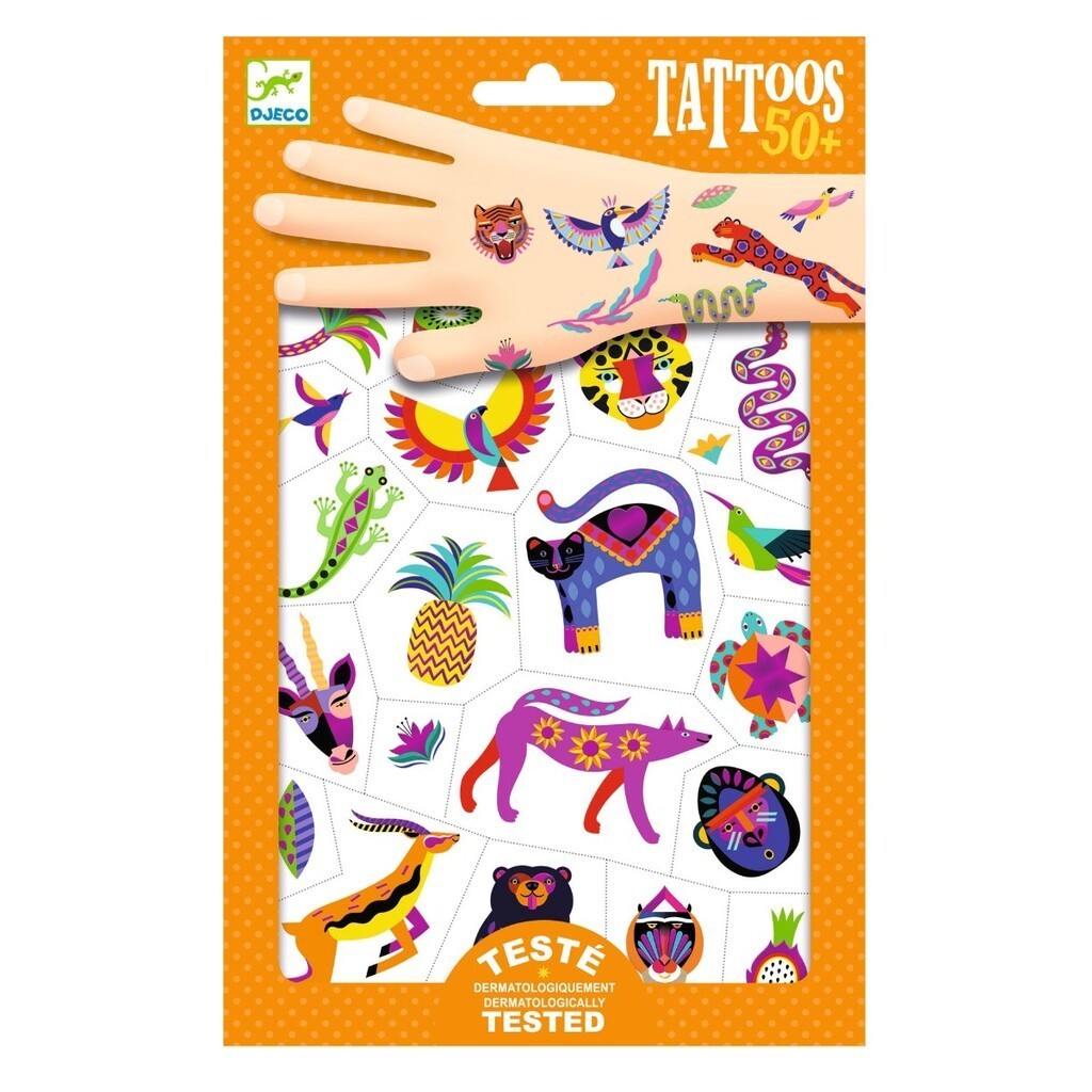 Tattoos, Wild Beauty, Djeco
