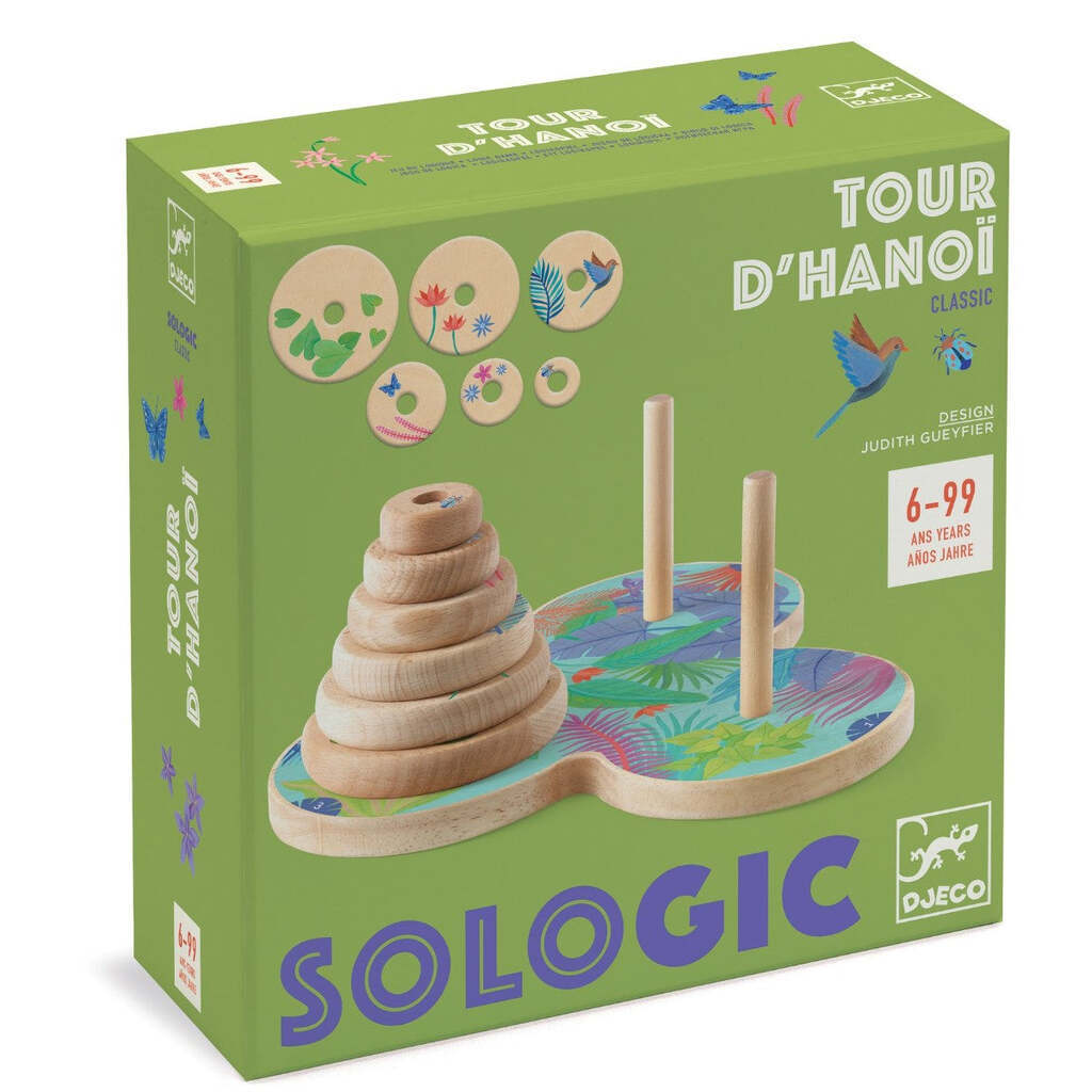 Tour d&#39;Hanoï, Spil Sologic, Djeco