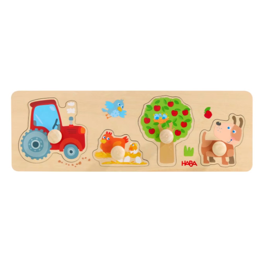Knoppuslespil Bondegård, HABA