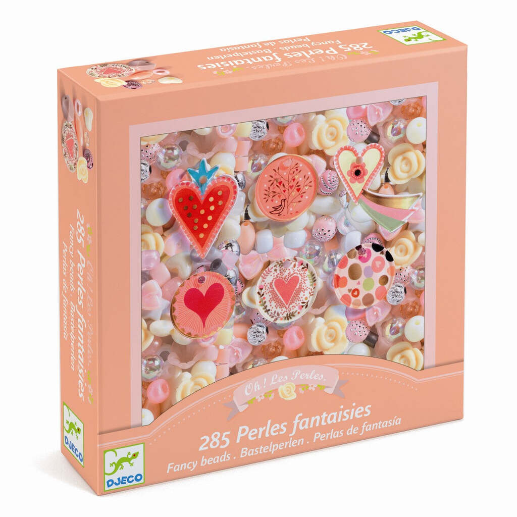 Plastperler Hjerter, Djeco