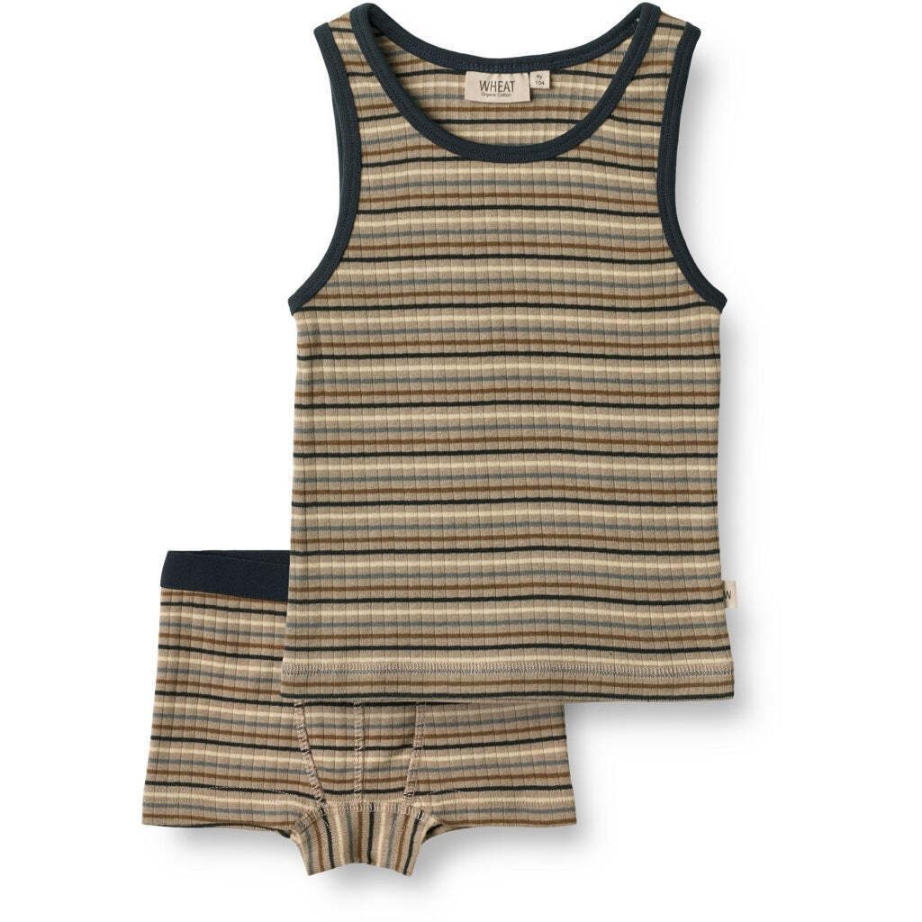 Lui Undertøj, Multi Stripe, Wheat
