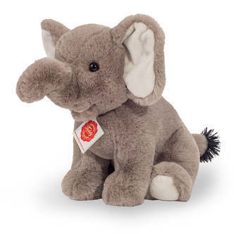 Siddende Elefant, 25 cm, Teddy Hermann