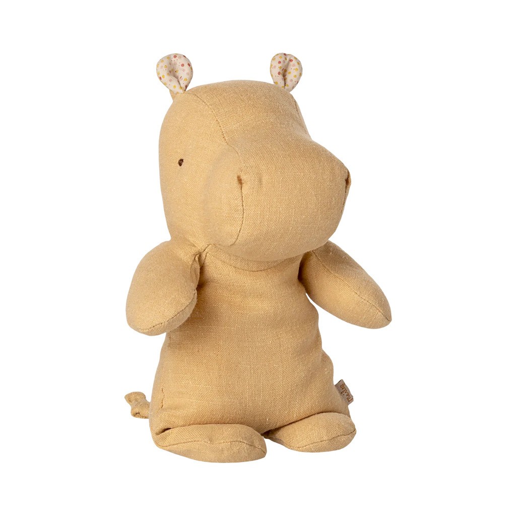 Safari friends, Flodhest, Lille - Lys gul, Maileg