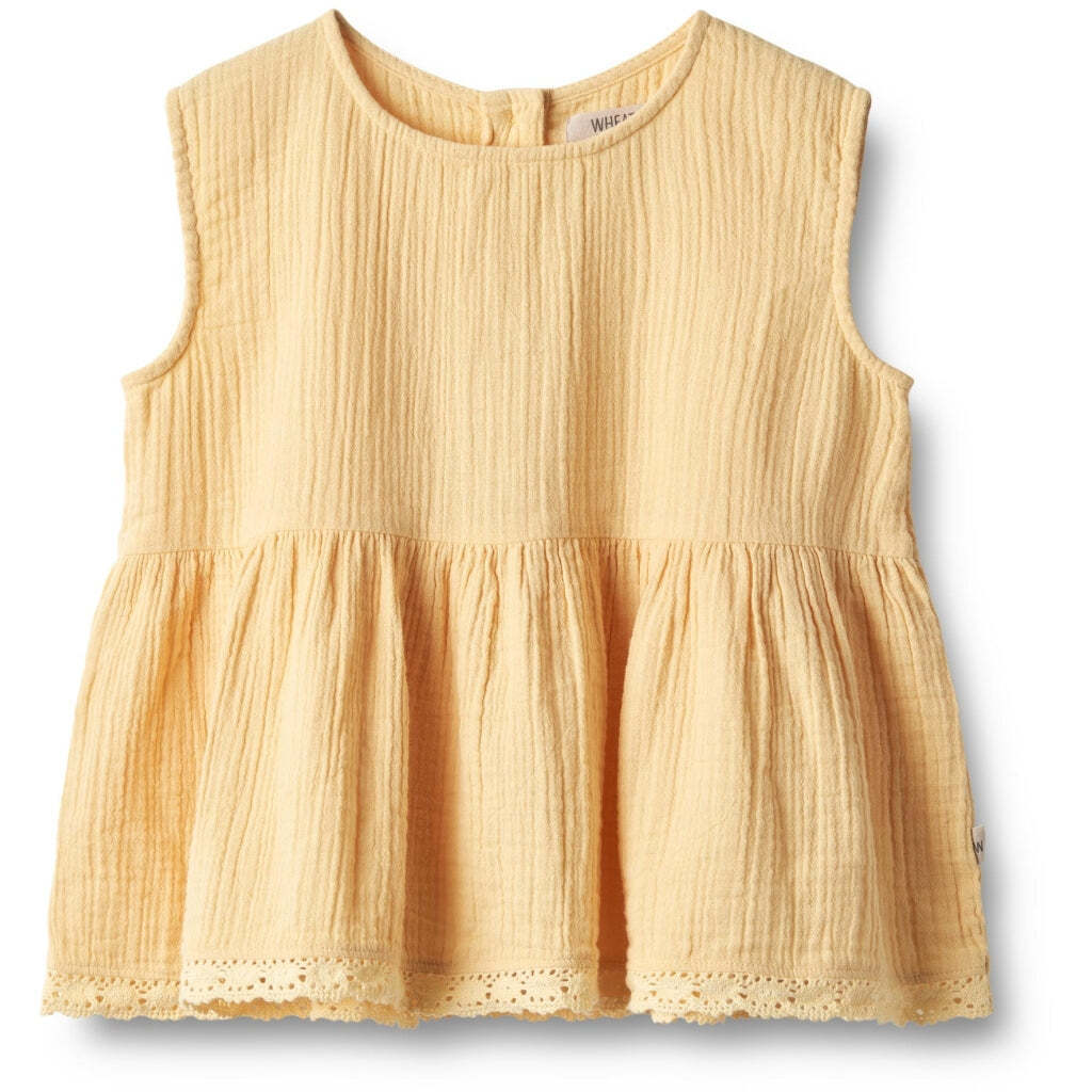 Hannah Top, Pale Apricot, Wheat
