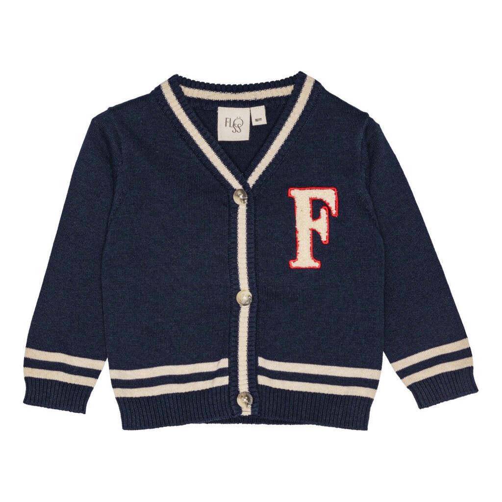 Oscar Cardigan, Spring Navy, Flöss