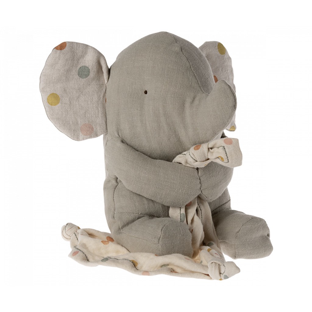 Bamse Med Musik, Grå, Elefant, Lullaby Freinds, Maileg