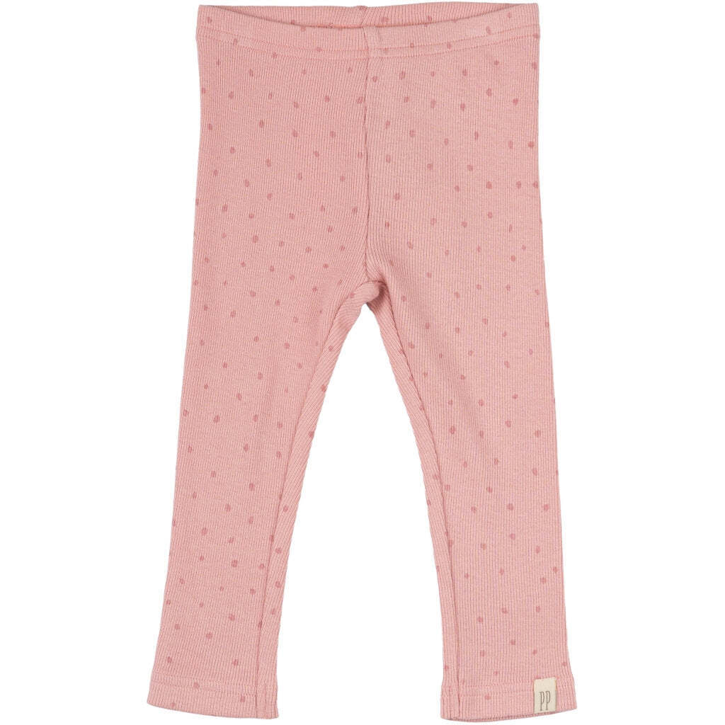 Prikket Leggings, Bright Rose, Petit Piao