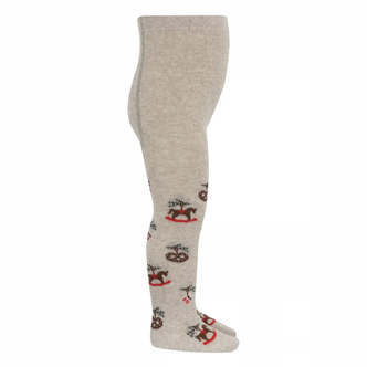 Julle Strømpebukser, Beige Melange, MP Denmark