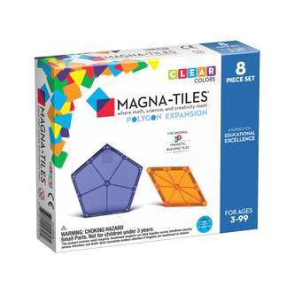 Magna-Tiles, 8 stk. Polygons