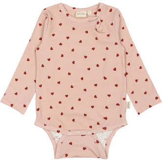 Body L/S Printed, Heart, Petit Piao