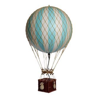 Luftballon Light Blue LED Lys, 32 cm. Royal Aero, Authentic Models