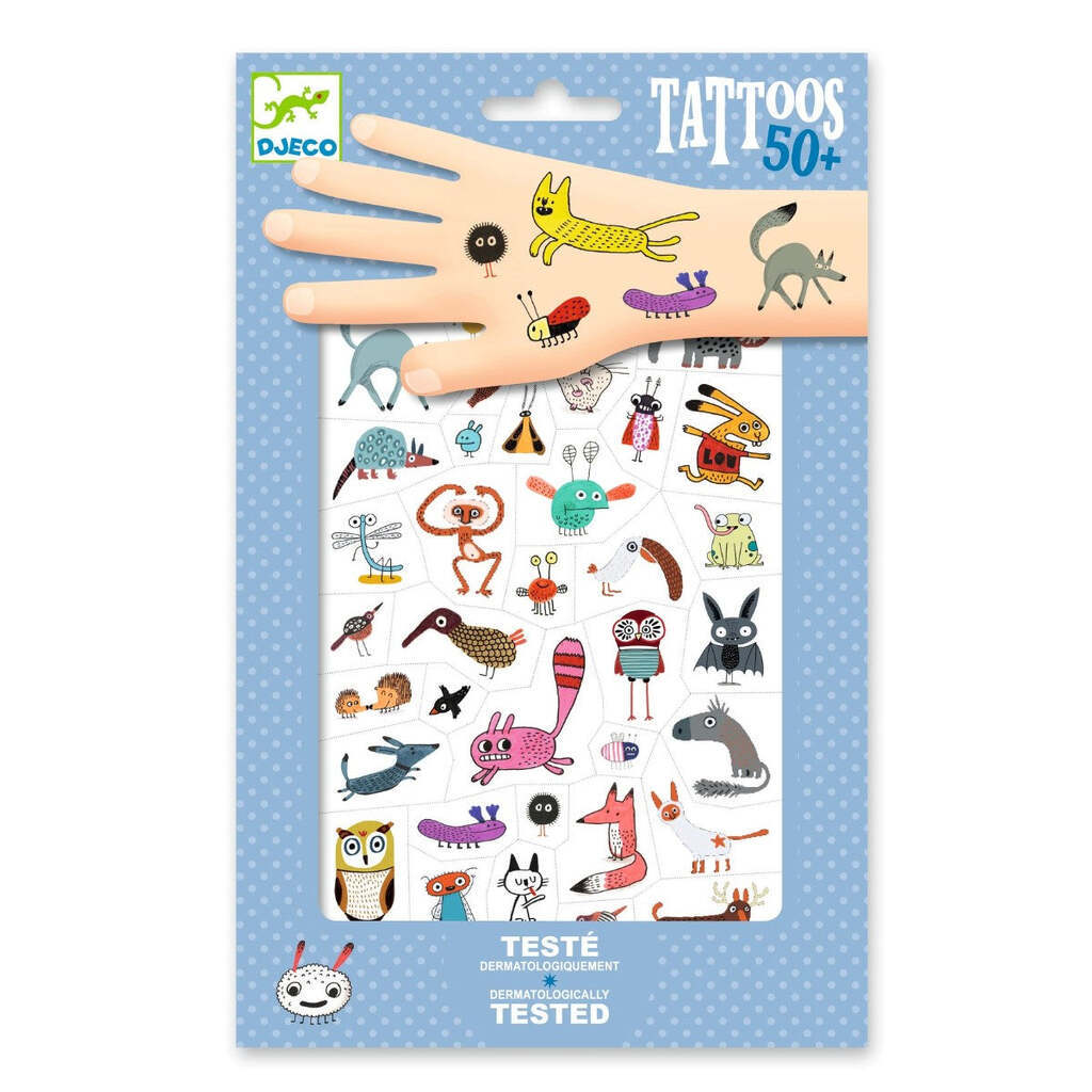 Tattoos, Little Critters, Djeco