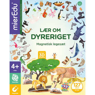 Magnetisk Legesæt, Lær Om Dyreriget, MierEdu