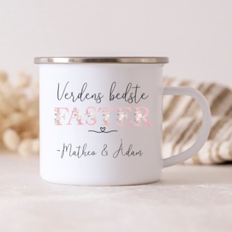 Kop med eget navn (Faster kop)