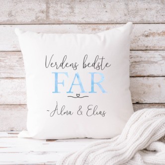 Pude til far - Pudebetræk inkl. pude