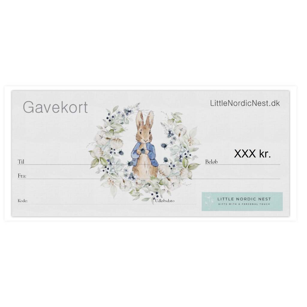Digitalt Gavekort - 750,00 kr