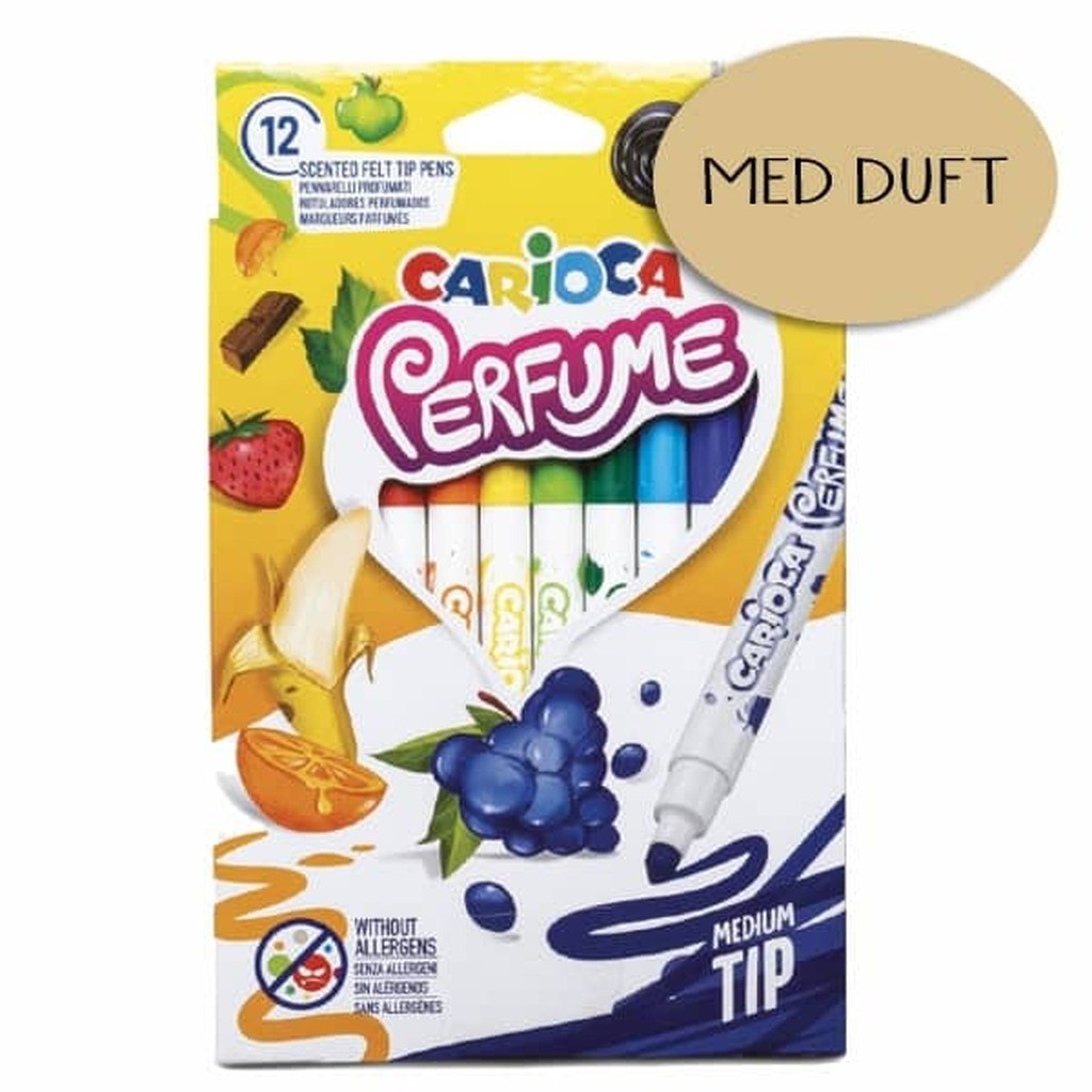 Carioca duft tusser - 12 stk.